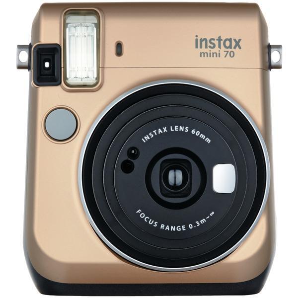 instax(R) mini 70 Instant Camera (Stardust Gold)-Cameras & Camcorders-JadeMoghul Inc.