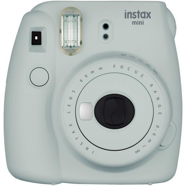 instax(R) mini 9 Instant Camera (Smokey White)-Cameras & Camcorders-JadeMoghul Inc.