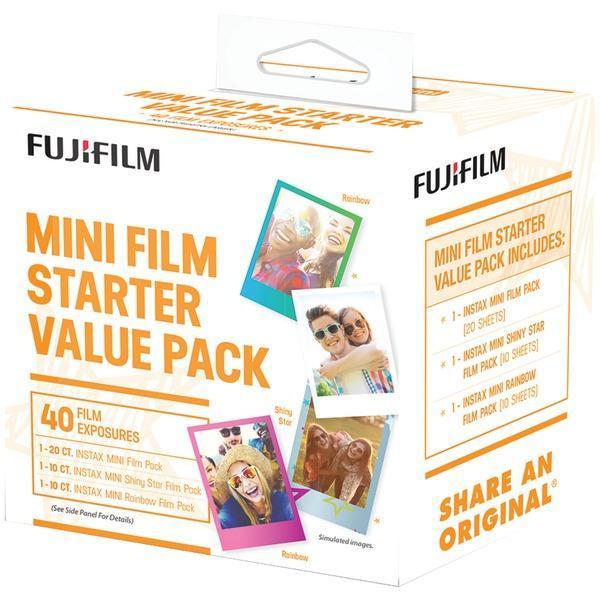 instax(R) mini Film Pack (Starter Value Pack)-Camera & Camcorder Accessories-JadeMoghul Inc.