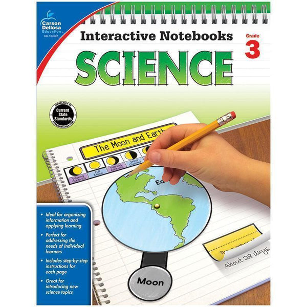 INTERACTIVE NOTEBOOKS SCIENCE GR 3-Learning Materials-JadeMoghul Inc.