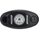 Interior / Courtesy Light RIGID Industries A-Series Black Low Power LED Light - Single - Red [480043] RIGID Industries