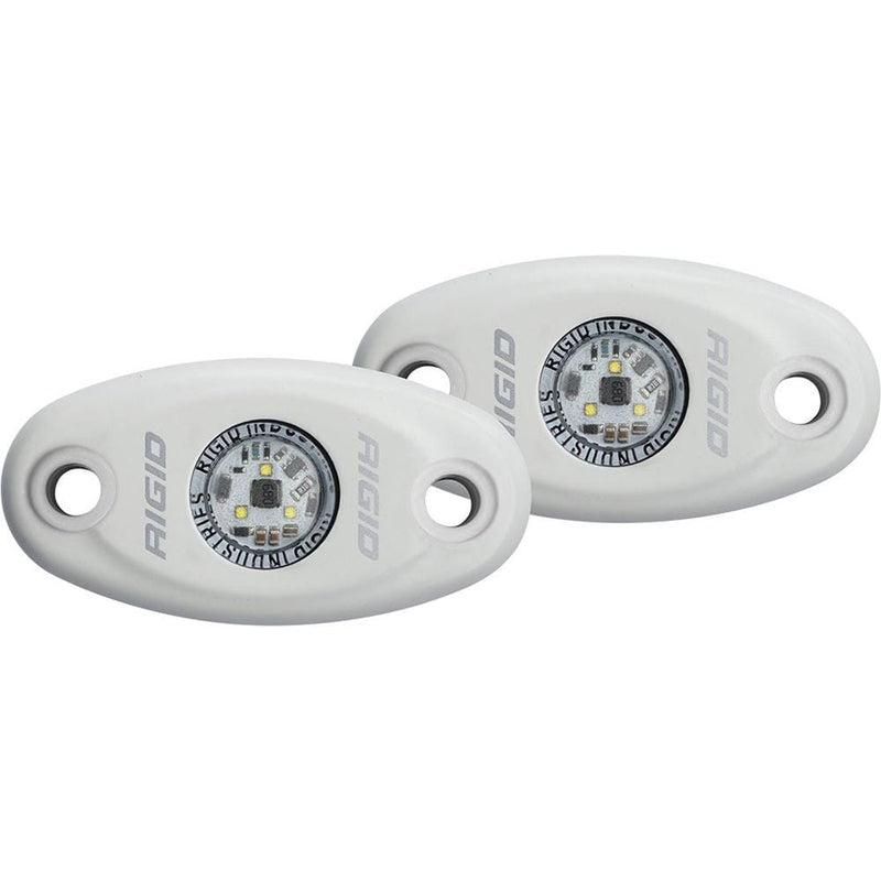 Interior / Courtesy Light RIGID Industries A-Series White Low Power LED Light Pair - Cool White [482153] RIGID Industries