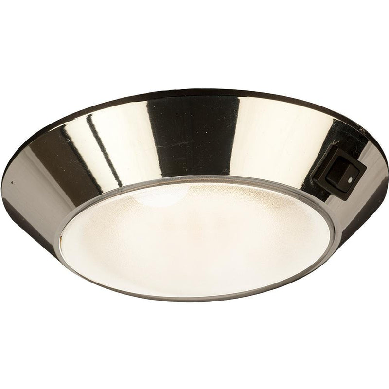 Interior / Courtesy Light Sea-Dog Chrome Plastic LED Dome Light 4 Day/Night - Clear/Red Bulb [401755-1] Sea-Dog