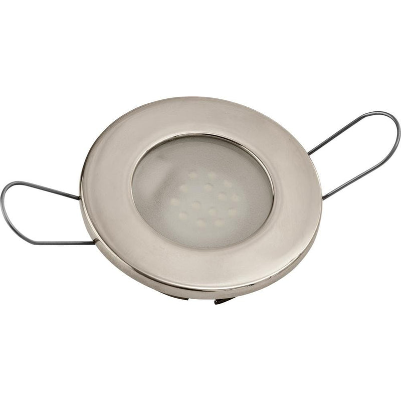 Interior / Courtesy Light Sea-Dog LED Overhead Light - Brushed Finish - 60 Lumens - Frosted Lens - Stamped 304 Stainless Steel [404232-3] Sea-Dog