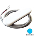 Interior / Courtesy Light Shadow-Caster Courtesy Light w/2' Lead Wire - White ABS Cover - Bimini Blue - 4-Pack [SCM-CL-BB-4PACK] Shadow-Caster LED Lighting