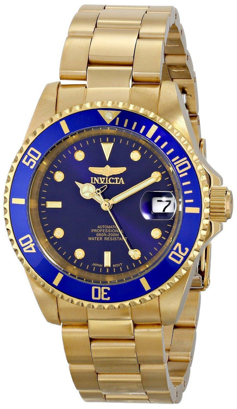 Invicta Automatic Pro Diver 200M Blue Dial 8930OB Men's Watch-Branded Watches-JadeMoghul Inc.