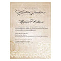 Invitations & Stationery Essentials Vintage Lace Invitation Berry (Pack of 1) JM Weddings