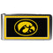 Iowa Hawkeyes Steel Logo Money Clips-Wallets & Checkbook Covers-JadeMoghul Inc.