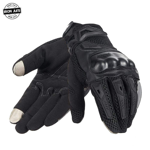 IRON JIA'S Summer Motorcycle Gloves Men Touch Screen Breathable Motobike Riding Moto Protective Gear Motorbike Motocross Gloves JadeMoghul Inc. 
