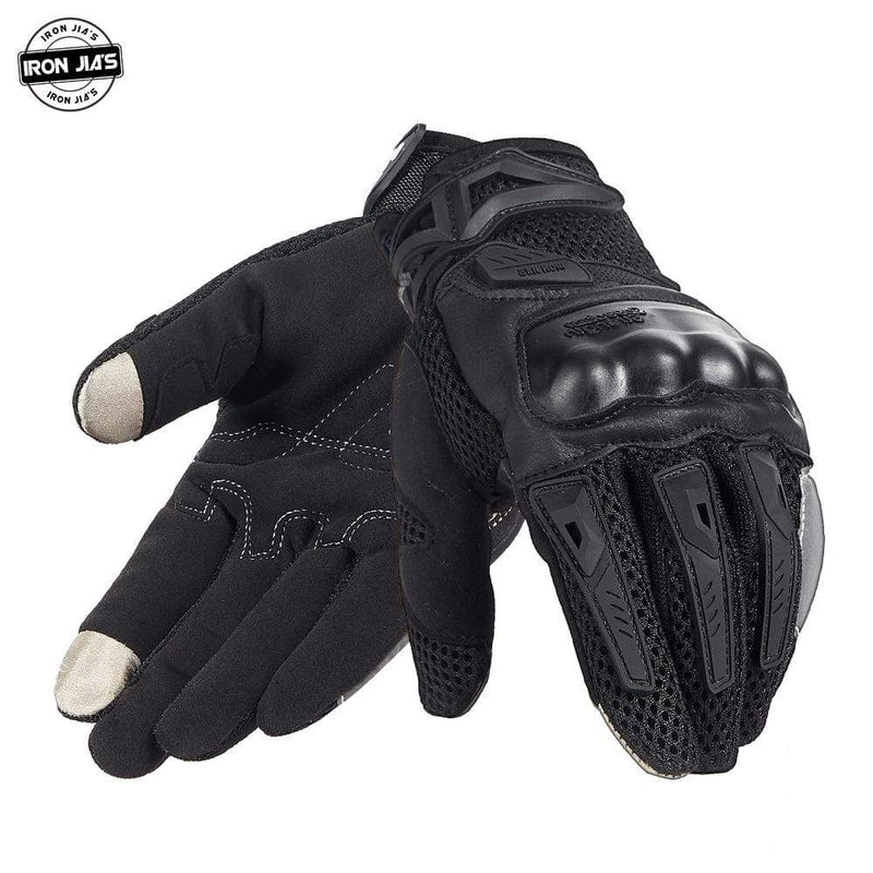 IRON JIA'S Summer Motorcycle Gloves Men Touch Screen Breathable Motobike Riding Moto Protective Gear Motorbike Motocross Gloves JadeMoghul Inc. 