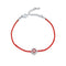 ISINYEE Fashion Red String Rope Bracelet Small Cublic Zirconia CZ Bracelets For Women Handmade Crystal Jewelry Lovers Couples-12 red-JadeMoghul Inc.