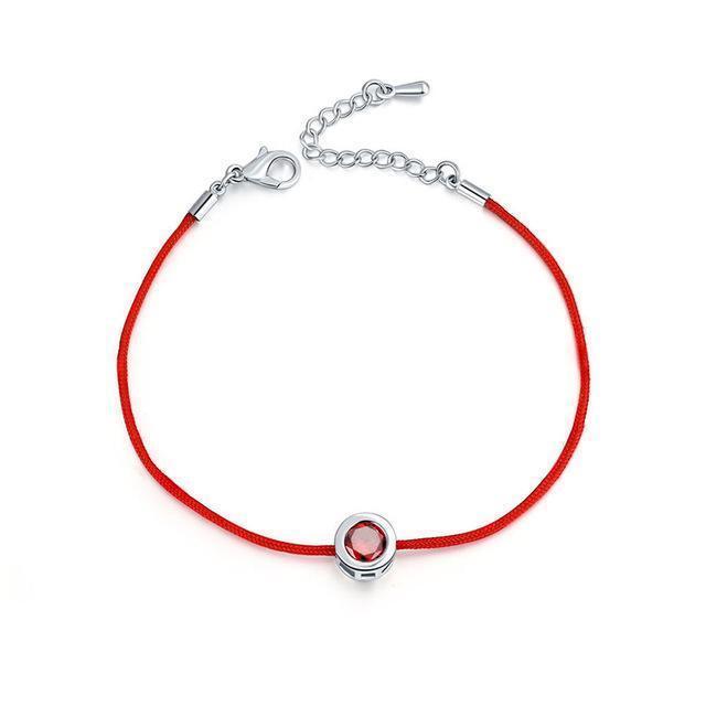 ISINYEE Fashion Red String Rope Bracelet Small Cublic Zirconia CZ Bracelets For Women Handmade Crystal Jewelry Lovers Couples-12 red-JadeMoghul Inc.