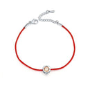 ISINYEE Fashion Red String Rope Bracelet Small Cublic Zirconia CZ Bracelets For Women Handmade Crystal Jewelry Lovers Couples-4 orange-JadeMoghul Inc.