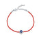 ISINYEE Fashion Red String Rope Bracelet Small Cublic Zirconia CZ Bracelets For Women Handmade Crystal Jewelry Lovers Couples-6 dark blue-JadeMoghul Inc.