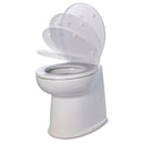 Jabsco 17" Deluxe Flush Fresh Water Electric Toilet w-Soft Close Lid - 12V [58040-3012]-Marine Sanitation-JadeMoghul Inc.