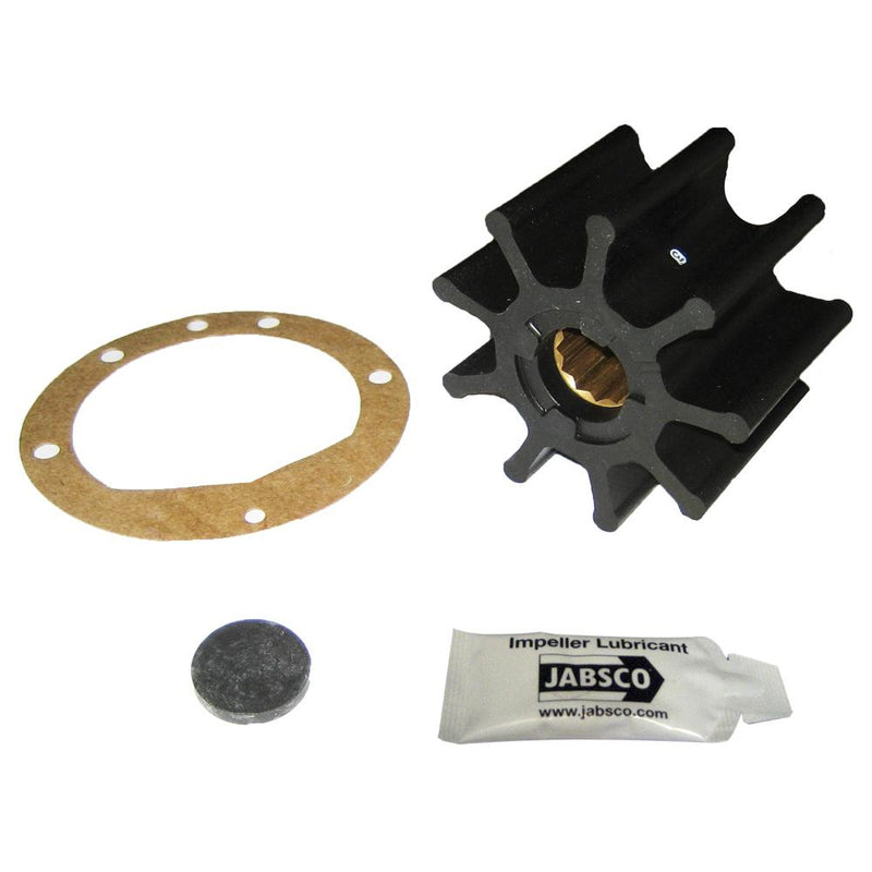 Jabsco Impeller Kit - 9 Blade - Nitrile - 3-3-4" Diameter x 2-1-2" W, 1" Shaft Diameter [836-0003-P]-Impellers-JadeMoghul Inc.