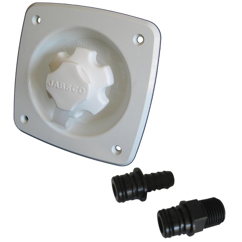 Jabsco Water Pressure Regulator - Flush Mount - White [44412-1045]-Accessories-JadeMoghul Inc.