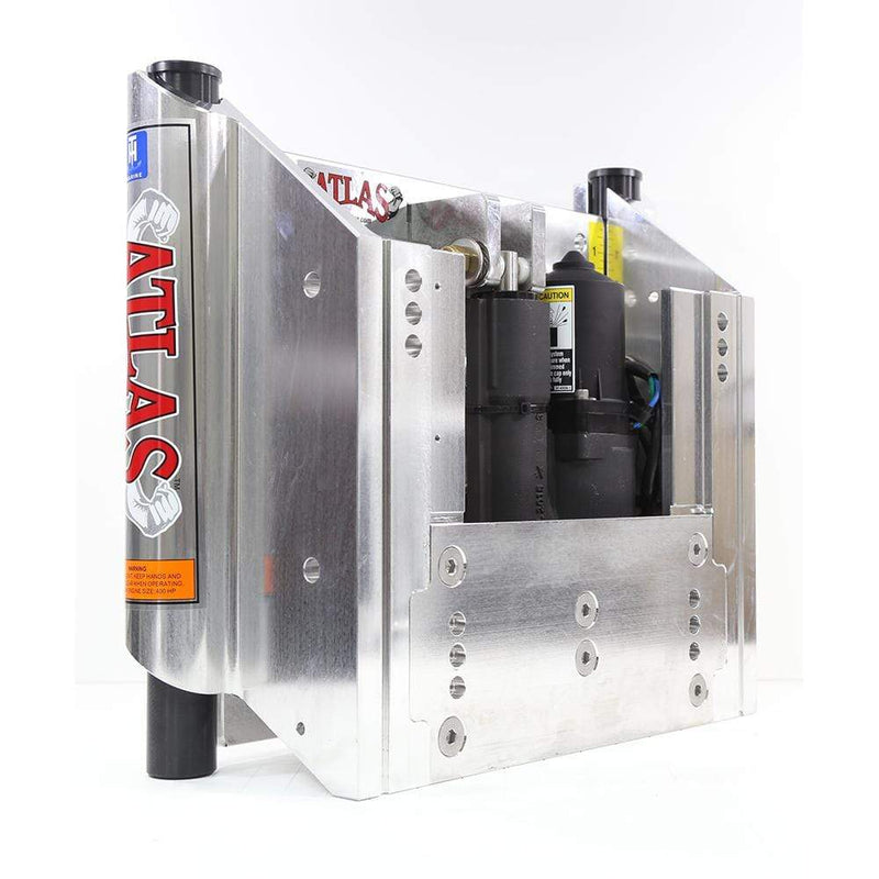 Jack Plates T-H Marine ATLAS 10" Set Back Hydraulic Jack Plate Polished [AHJ-10V-DP] T-H Marine Supplies