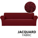 Jacquard Stretch Sofa Cover for Living Room Elastic Sofa Slipcover Sectional Couch Cover Furniture Protector 1/2/3/4 Seater AExp