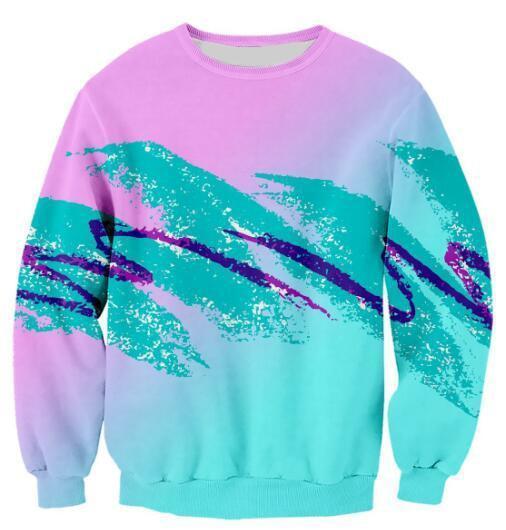 Jazz Paper Cup Sweatshirt 3D Print Hoodies Long Sleeve 90S Unisex Jumper Women/Men Pink Green Jumper Tops Tumblr Outfits S-5XL-White-S-JadeMoghul Inc.