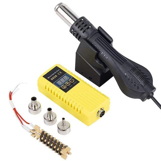 JCD Hot air gun 8858 Micro Rework soldering station LED Digital Hair dryer for soldering 700W Heat Gun welding repair tools AExp