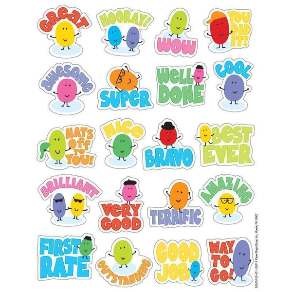 JELLY BEANS SCENTED STICKERS-Learning Materials-JadeMoghul Inc.