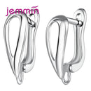 Jemmin Fine 925 Sterling Silver DIY Jewelry Accessory For Earrings Handmade Findings Earring Earwire Fittings Hooks Leverback--JadeMoghul Inc.