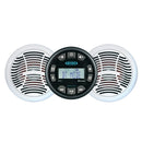 JENSEN JMS3SSPKG Marine Entertainment System w-AM-FM-USB Bluetooth Stereo Pair AMS620W Speakers [JMS3SPKG]-Stereos-JadeMoghul Inc.