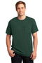 JERZEES - Dri-Power Active 50/50 Cotton/Poly Pocket T-Shirt. 29MP-T-Shirts-Forest Green-S-JadeMoghul Inc.