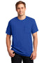 JERZEES - Dri-Power Active 50/50 Cotton/Poly Pocket T-Shirt. 29MP-T-Shirts-Royal-S-JadeMoghul Inc.