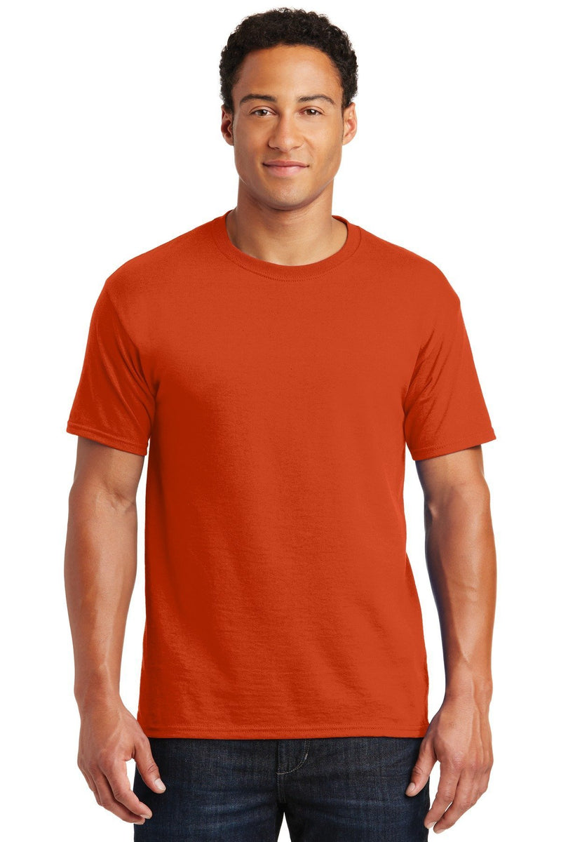 JERZEES - Dri-Power Active 50/50 Cotton/Poly T-Shirt. 29M-T-Shirts-Burnt Orange-S-JadeMoghul Inc.