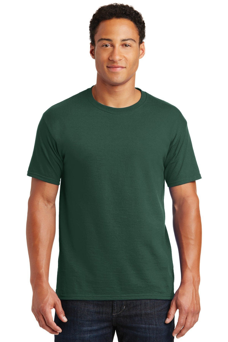 JERZEES - Dri-Power Active 50/50 Cotton/Poly T-Shirt. 29M-T-Shirts-Forest Green-S-JadeMoghul Inc.