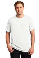 JERZEES - Dri-Power Active 50/50 Cotton Poly Pocket T-Shirt. 29MP-T-shirts-White-3XL-JadeMoghul Inc.