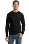 JERZEES - Dri-Power Active 50/50 Cotton/Poly Long Sleeve T-Shirt. 29LS-T-shirts-Black-3XL-JadeMoghul Inc.