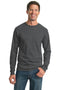 JERZEES - Dri-Power Active 50/50 Cotton/Poly Long Sleeve T-Shirt. 29LS-T-shirts-Black Heather-2XL-JadeMoghul Inc.