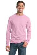 JERZEES - Dri-Power Active 50/50 Cotton/Poly Long Sleeve T-Shirt. 29LS-T-shirts-Classic Pink-3XL-JadeMoghul Inc.