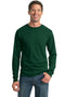 JERZEES - Dri-Power Active 50/50 Cotton/Poly Long Sleeve T-Shirt. 29LS-T-shirts-Forest Green-3XL-JadeMoghul Inc.