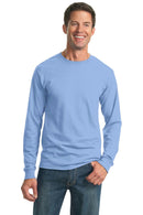 JERZEES - Dri-Power Active 50/50 Cotton/Poly Long Sleeve T-Shirt. 29LS-T-shirts-Light Blue-3XL-JadeMoghul Inc.