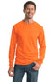 JERZEES - Dri-Power Active 50/50 Cotton/Poly Long Sleeve T-Shirt. 29LS-T-shirts-Safety Orange-3XL-JadeMoghul Inc.