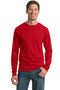 JERZEES - Dri-Power Active 50/50 Cotton/Poly Long Sleeve T-Shirt. 29LS-T-shirts-True Red-3XL-JadeMoghul Inc.