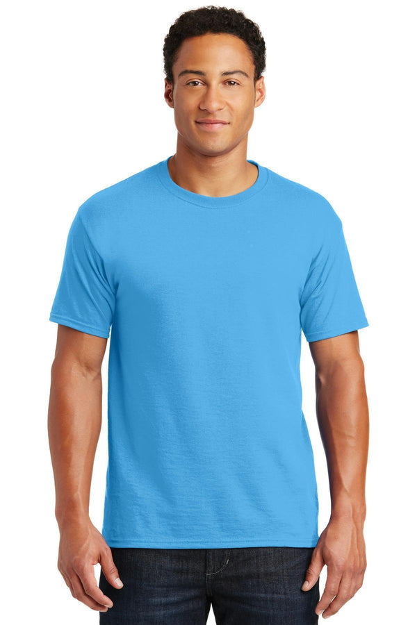JERZEES - Dri-Power Active 50/50 Cotton/Poly T-Shirt. 29M-T-shirts-Aquatic Blue-L-JadeMoghul Inc.