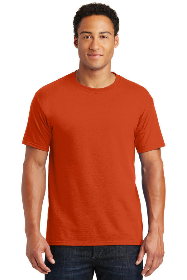 JERZEES - Dri-Power Active 50/50 Cotton/Poly T-Shirt. 29M-T-shirts-Burnt Orange-2XL-JadeMoghul Inc.