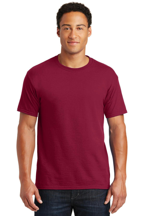 JERZEES - Dri-Power Active 50/50 Cotton/Poly T-Shirt. 29M-T-shirts-Cardinal-5XL-JadeMoghul Inc.