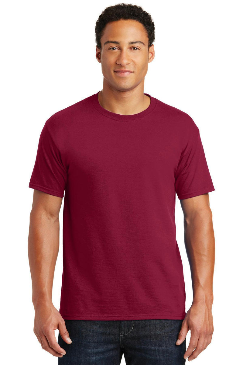 JERZEES - Dri-Power Active 50/50 Cotton/Poly T-Shirt. 29M-T-shirts-Cardinal-5XL-JadeMoghul Inc.