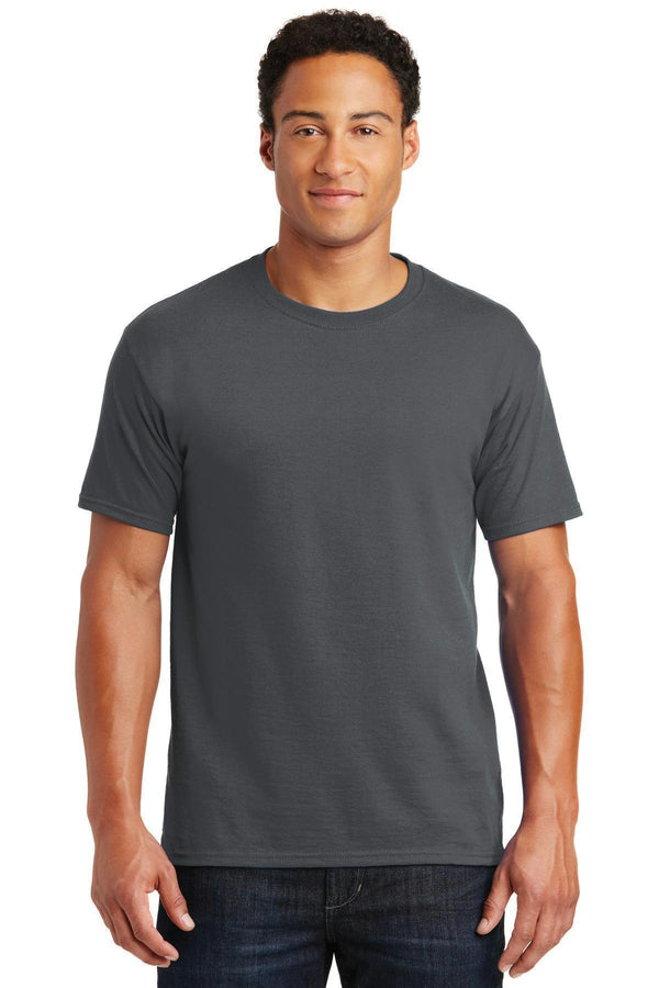 JERZEES - Dri-Power Active 50/50 Cotton/Poly T-Shirt. 29M-T-shirts-Charcoal Grey-5XL-JadeMoghul Inc.