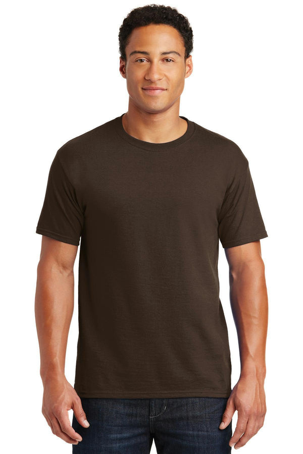 JERZEES - Dri-Power Active 50/50 Cotton/Poly T-Shirt. 29M-T-shirts-Chocolate-2XL-JadeMoghul Inc.