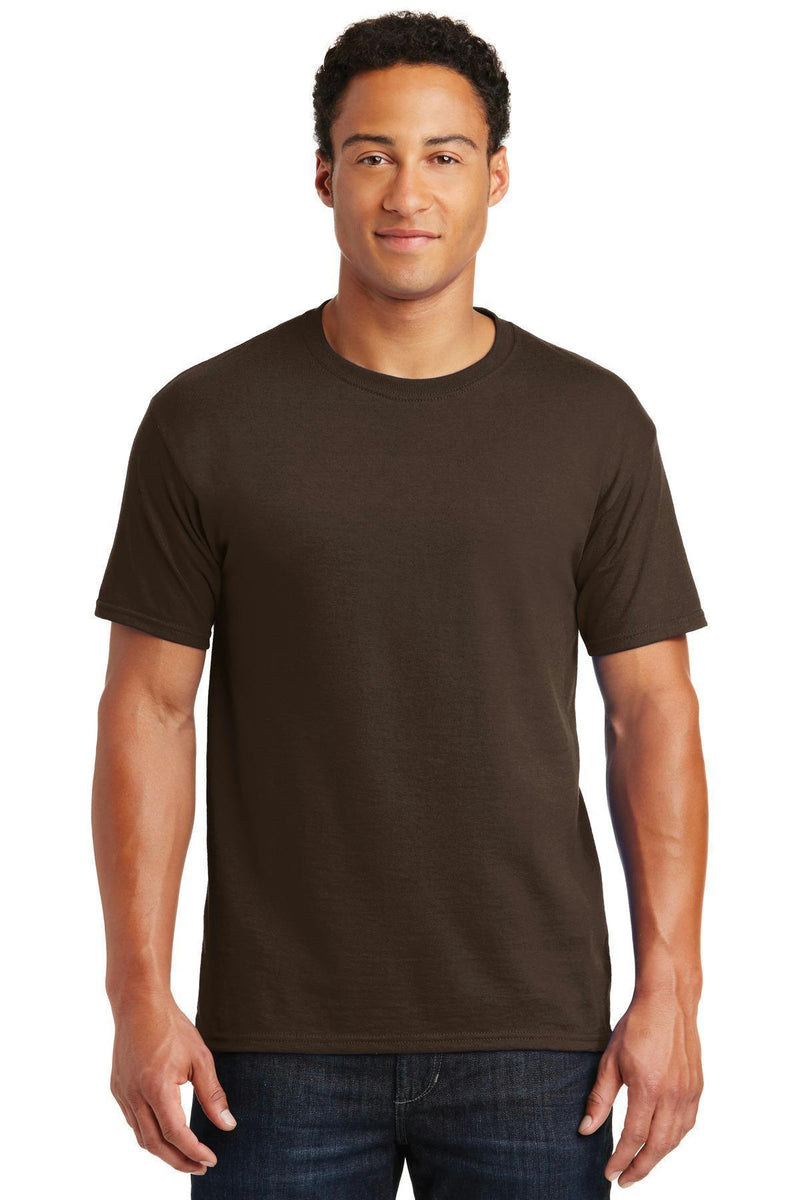 JERZEES - Dri-Power Active 50/50 Cotton/Poly T-Shirt. 29M-T-shirts-Chocolate-2XL-JadeMoghul Inc.