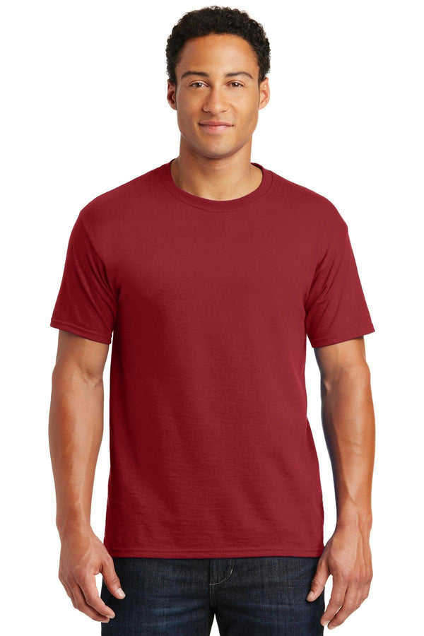 JERZEES - Dri-Power Active 50/50 Cotton/Poly T-Shirt. 29M-T-shirts-Crimson-2XL-JadeMoghul Inc.