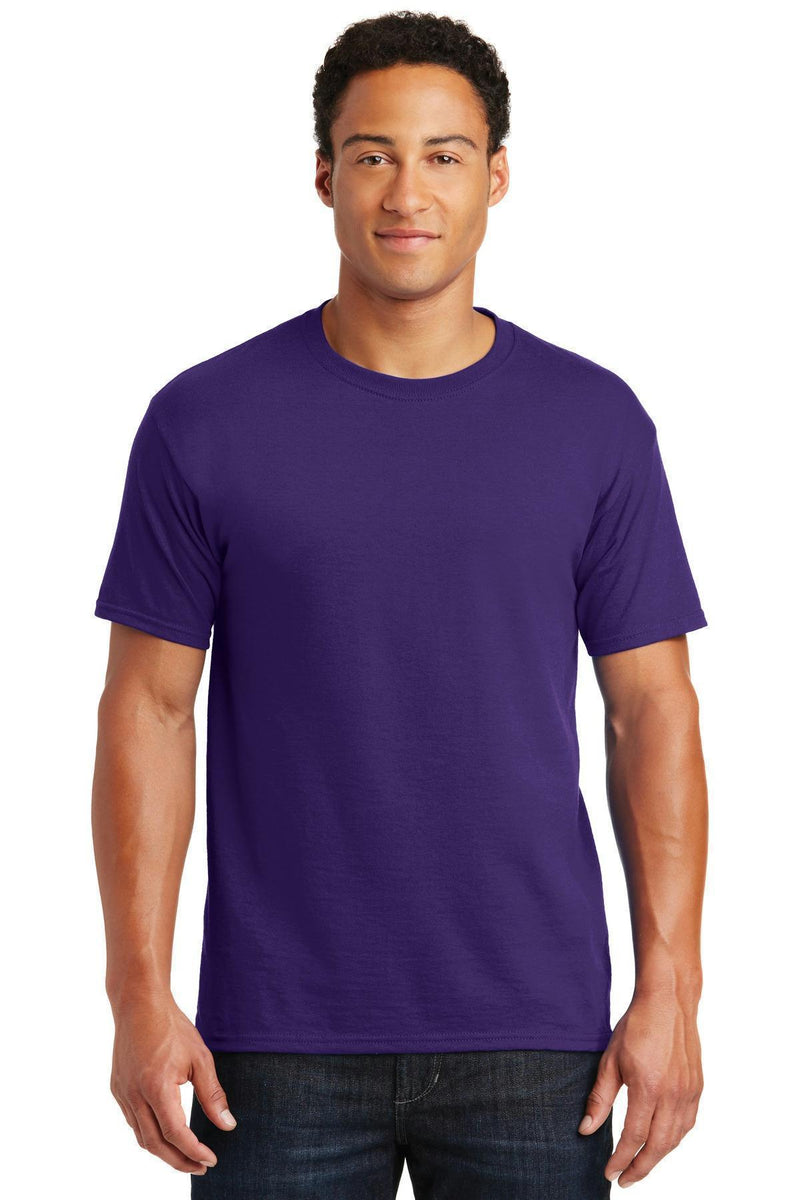 JERZEES - Dri-Power Active 50/50 Cotton/Poly T-Shirt. 29M-T-shirts-Deep Purple-S-JadeMoghul Inc.