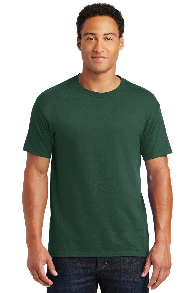JERZEES - Dri-Power Active 50/50 Cotton/Poly T-Shirt. 29M-T-shirts-Forest Green-5XL-JadeMoghul Inc.